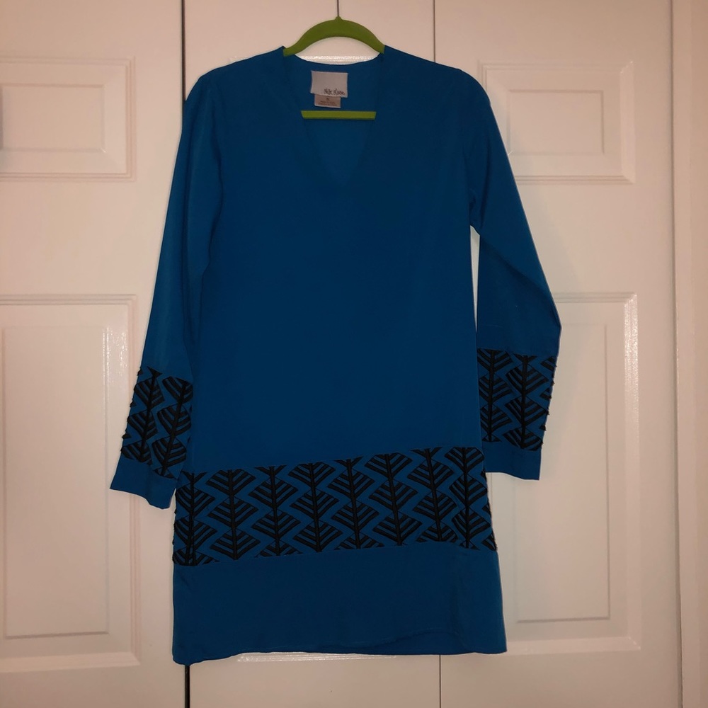 Anthropologie long sleeve dress size small